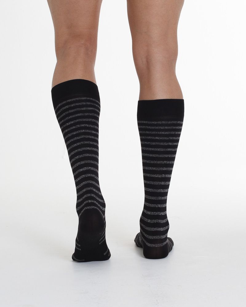 Medias-largas-rayas-negro-gris-hombre-CHT-2