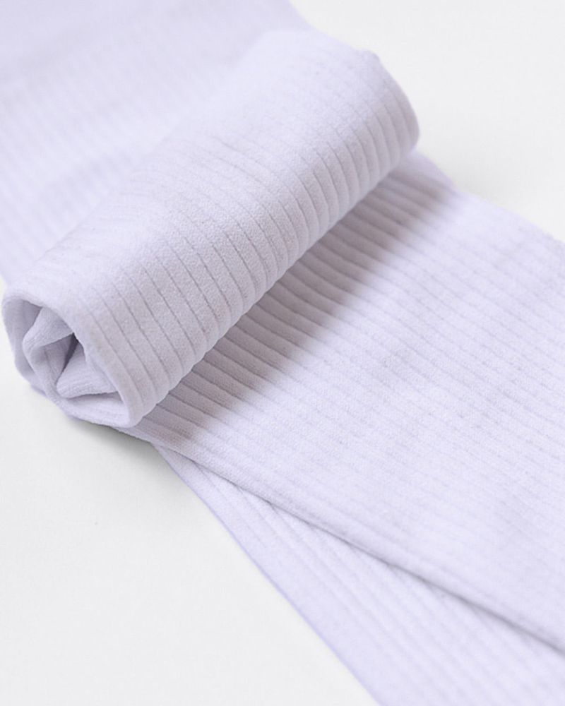Media-pantalon-escolar-blanco-niña-Tall