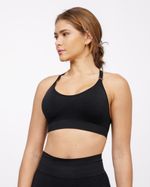 Top-deportivo-negro-Rush-mujer-Tall